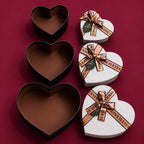 ALVENZA Heart-Shaped Gift Box Set of 3 – Elegant & Reusable Packaging