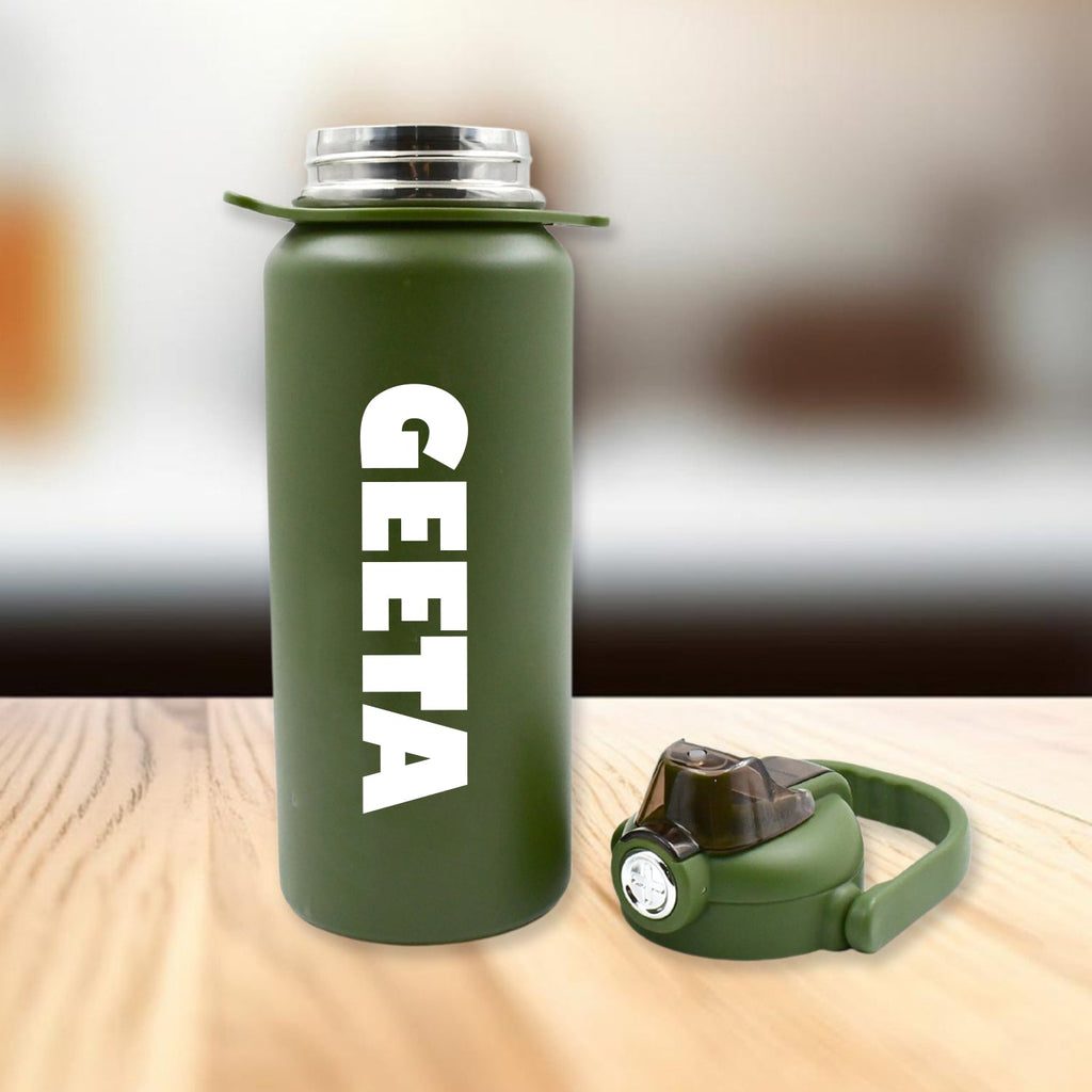 ALVENZA Personalized Stainless Steel Water Bottle 1500ml – Insulated Flask | CustomSpot