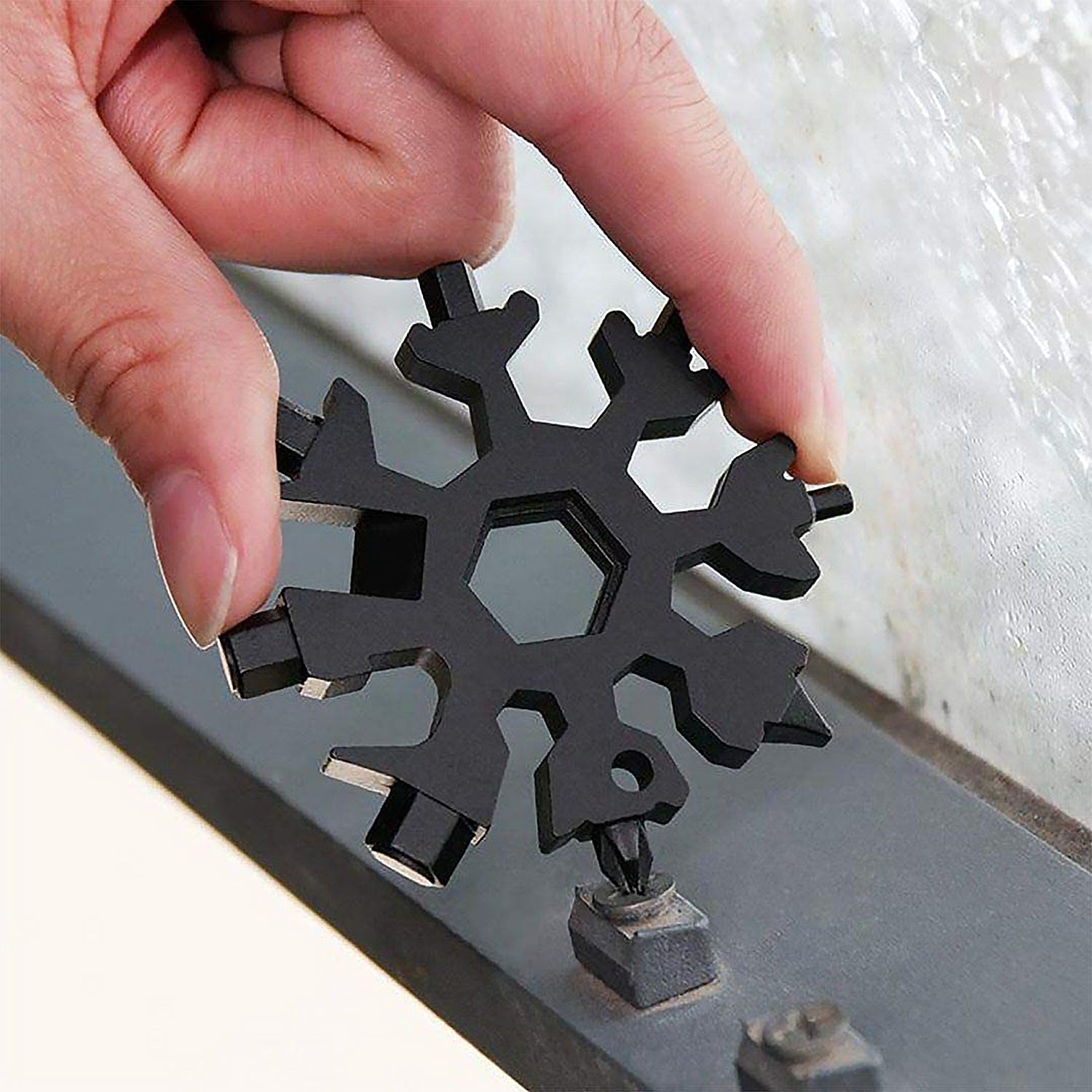 Snowflake Multi-Tool 18-in-1 Stainless Steel Pocket Tool | BoltForce - Detail View 5