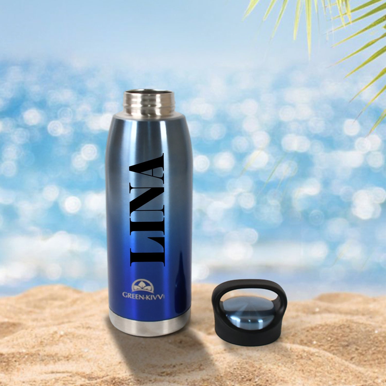 ALVENZA Customized Steel Water Bottle – Double Wall, Leak Proof | CustomSpot