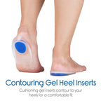 Gel Heel Cups – Silicone Pads for Heel Pain Relief | Velvet Wellness