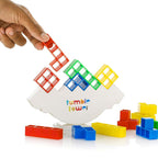 ALVENZA Tumble Tower Balancing Blocks – Fun Educational Stacking Game
