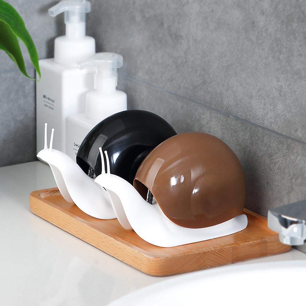 ALVENZA Snail Shape Soap Dispenser – Portable & Refillable | VelvetBubbles