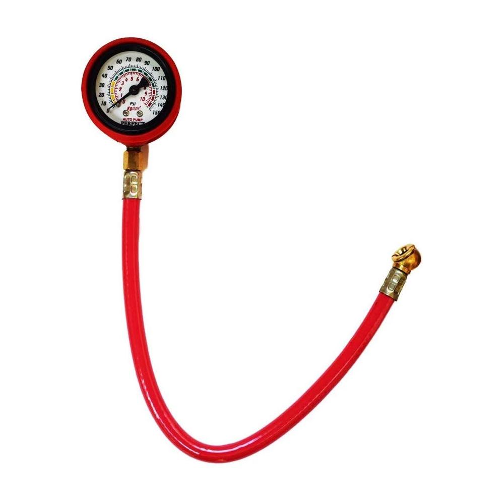 ALVENZA Tire Inflator Gauge – Heavy Duty Car Tyre Air Pressure | Carivox