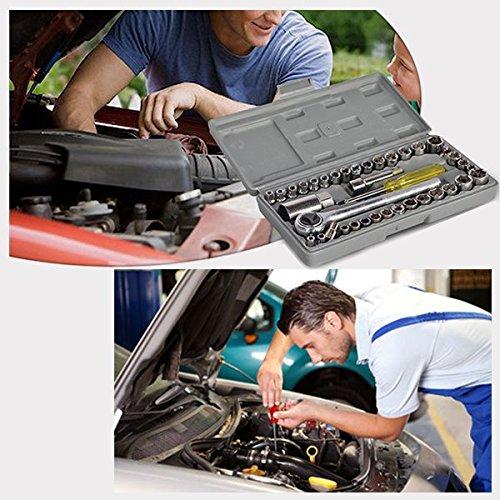 ALVENZA Socket Toolkit – 40-Piece Home & Auto Repair Set | Wagtail