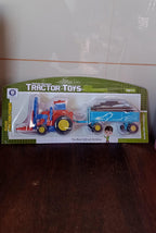 Friction Tractor Toy Durable Plastic with Bricks Trolley | Aditi - Detail View 7