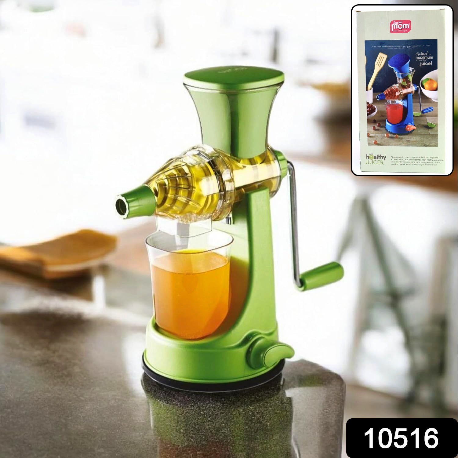 ALVENZA Manual Fruit and Vegetable Juicer – Durable & Easy Hand Crank