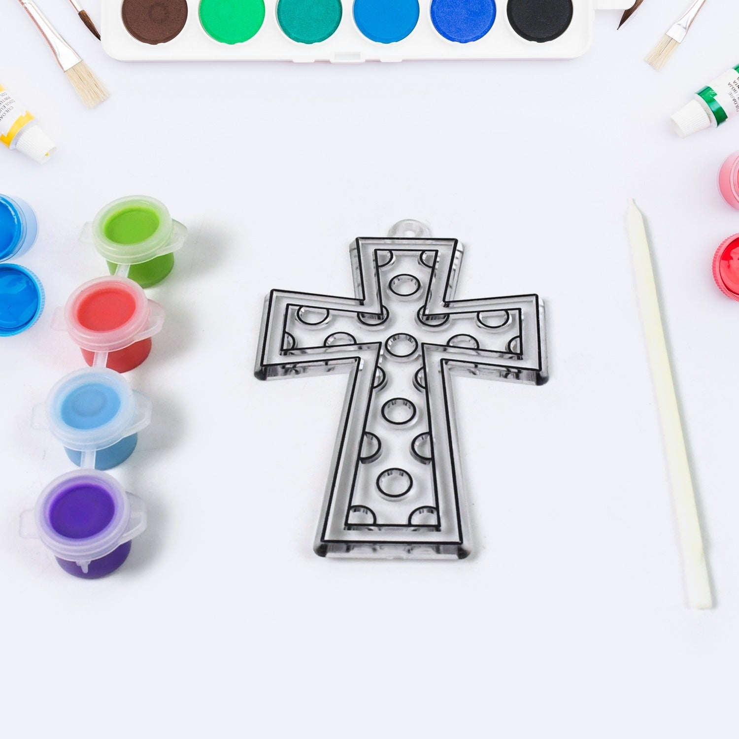Acrylic Paint by Number Kit for Adults 4 Colors | Craftily