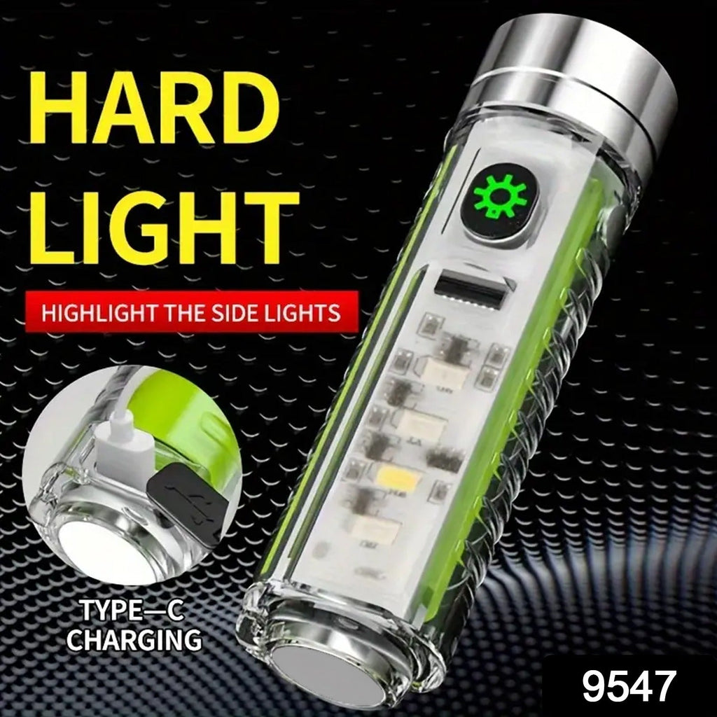 ALVENZA Rechargeable Flashlight – USB Mini LED Torch with Zoom | Poravar