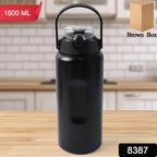 ALVENZA Stainless Steel Insulated Water Bottle 1600ml – Leakproof & Portable