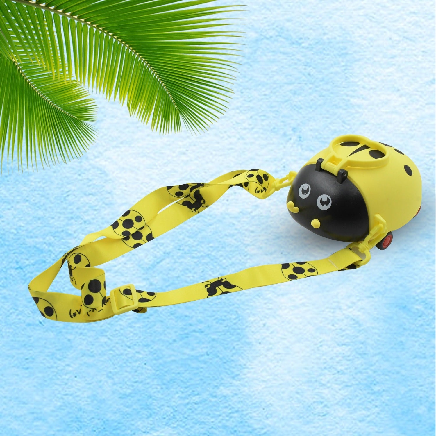 ALVENZA Kids Water Bottle – Cute Bug Shape, 1L with Straw & Strap | Own Hydrate