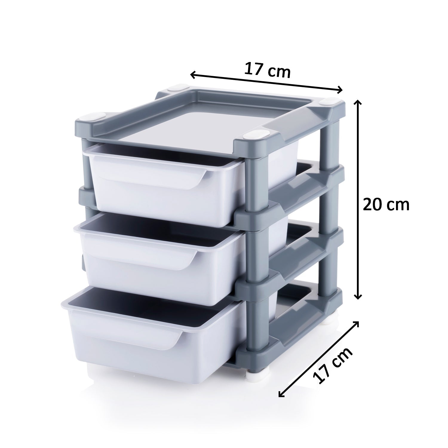 Makeup Organizer Drawer – 3-Layer Compact Cosmetic Storage | Organivo