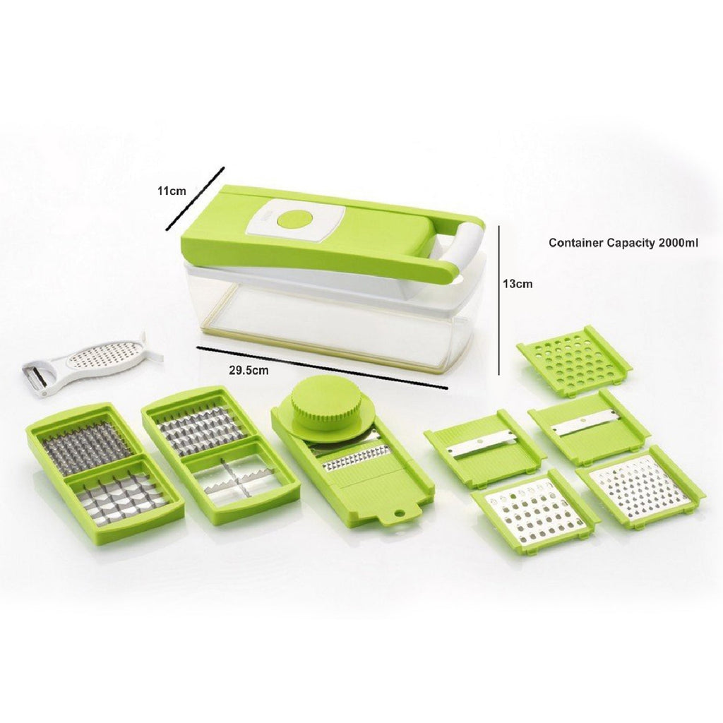 ALVENZA Vegetable Dicer – 14-in-1 Multi-functional Chopper | House of Sensation
