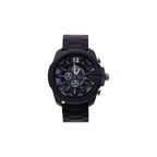 Black Analog Chronograph Watch – Elegant & Multi-functional Style