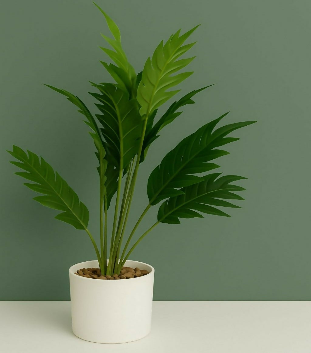 ALVENZA Artificial Palm Leaf Plant – Realistic Greenery for Modern Decor