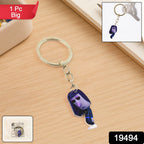 ALVENZA Big Cartoon Character Keychain – Bold Acrylic & Metal Charm