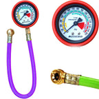 ALVENZA Tire Inflator Gauge – Heavy Duty Car Tyre Air Pressure | Carivox