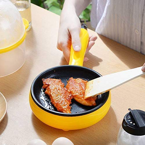 ALVENZA Electric Egg Boiler Frying Pan – 2-in-1 Non-Stick Cooker | Siplix