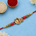 ALVENZA Ganpati Rakhi – Handcrafted Blessings for Brother's Success