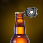 Camping Flashlight Triangular LED with Lighter & 6 Modes | Poravar - Front View