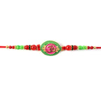 ALVENZA OM Symbol Rakhi – Elegant Designer Thread for Raksha Bandhan