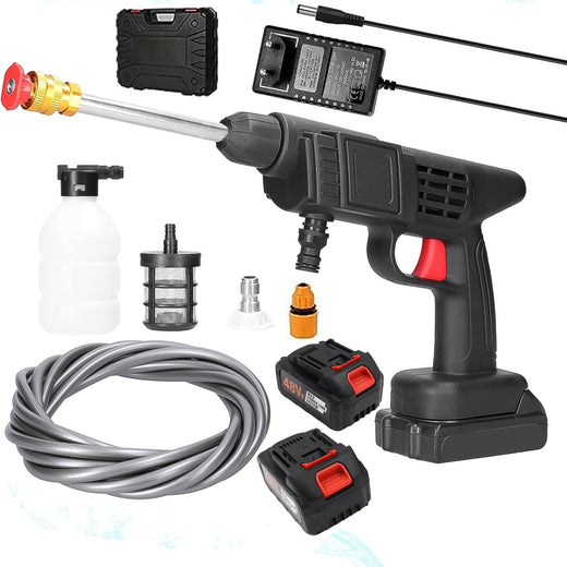 Cordless Car Washer – 48V Double Battery High Pressure