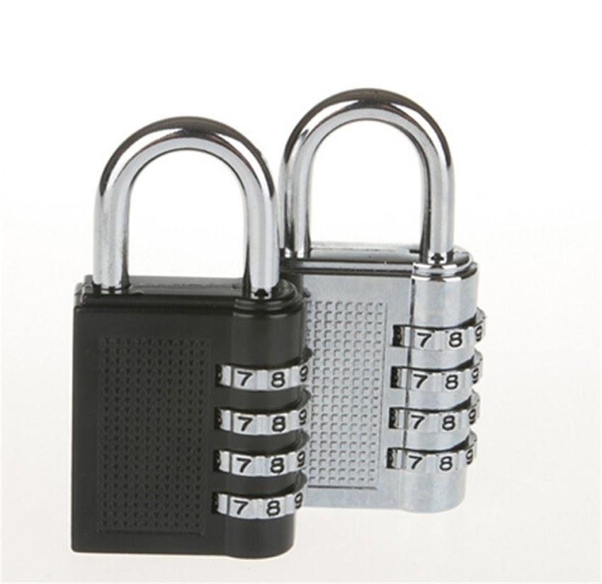 ALVENZA 4-Digit Combination Padlock – Secure Portable Lock | Indo Glow