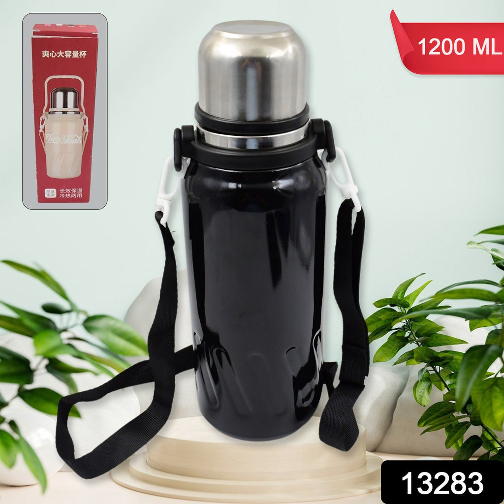 ALVENZA Stainless Steel Water Bottle – 1200ml Vacuum Insulated | Own Hydrate