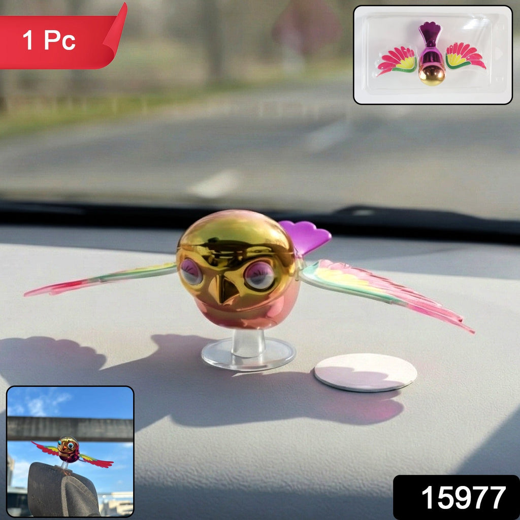 ALVENZA Wind Flying Bird Dashboard Decoration – Lifelike Wing Motion