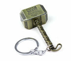 ALVENZA Hammer Shape Keychain – Stylish Mini Metal Design