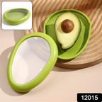 Green Oval Vegetable Container Keeps Produce Fresh & Organized - Side View