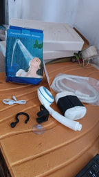 ALVENZA Portable Outdoor Shower Kit – USB Rechargeable Pump for Camping Comfort