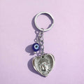 ALVENZA Buddha Evil Eye Keychain – Protective Spiritual Accessory