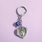 ALVENZA Buddha Evil Eye Keychain – Protective Spiritual Accessory