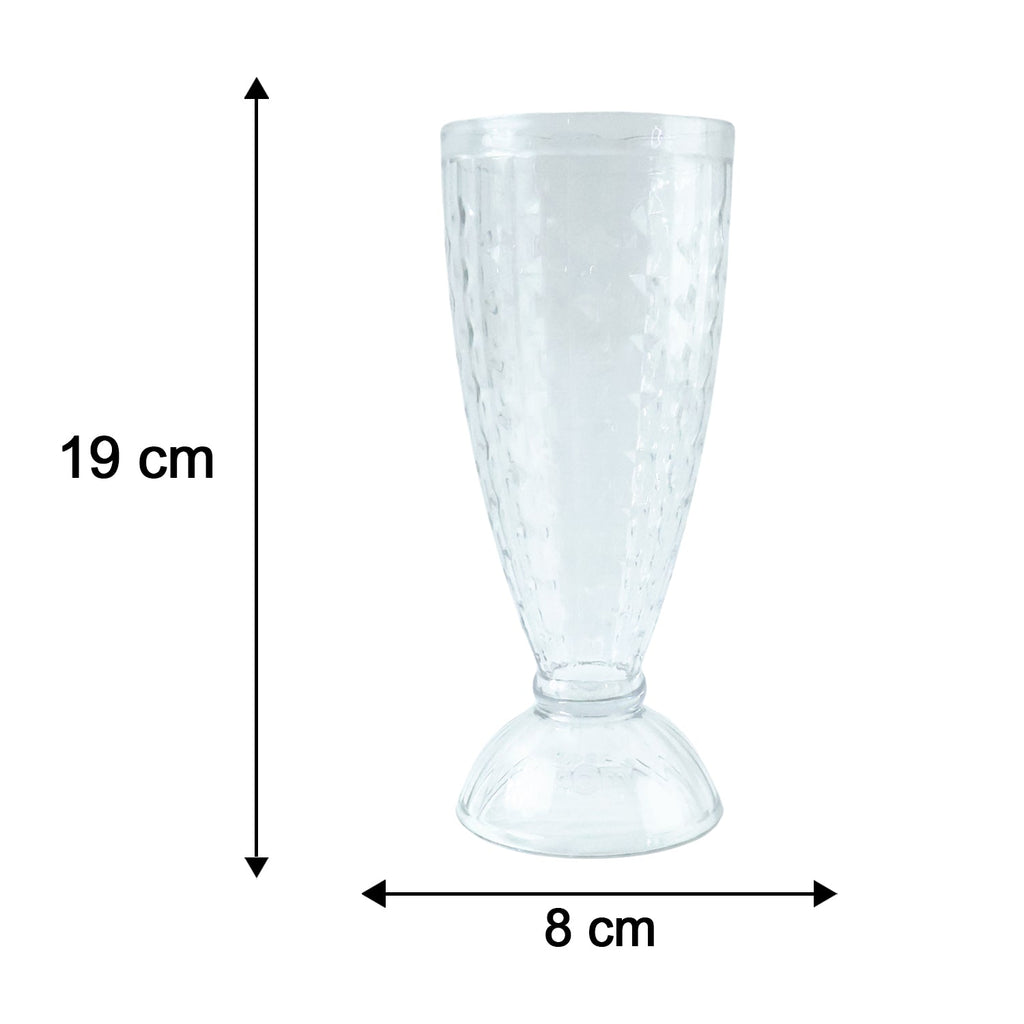 Unbreakable Plastic Drinking Glass Stylish & Long-lasting Drinkware - Detail View 6