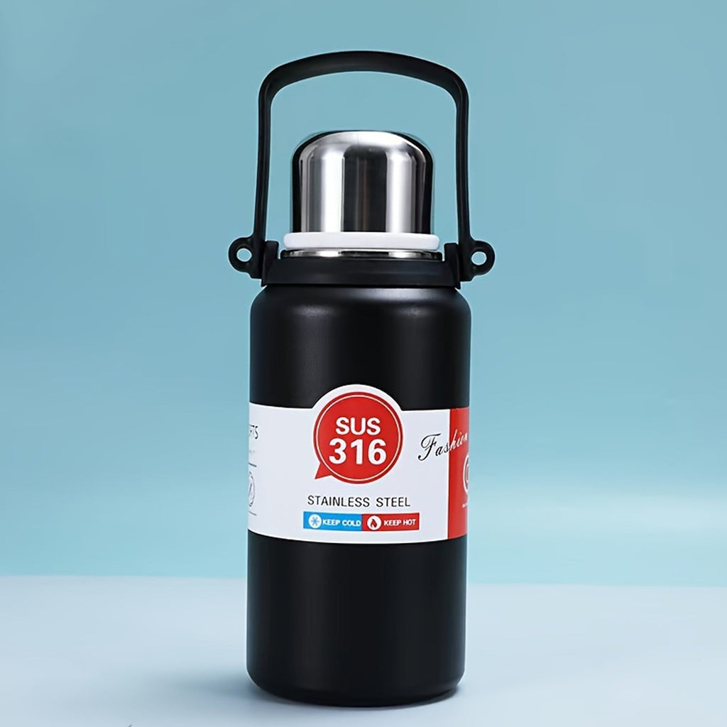 ALVENZA Insulated Stainless Steel Thermos Bottle – 24hr Hot & Cold