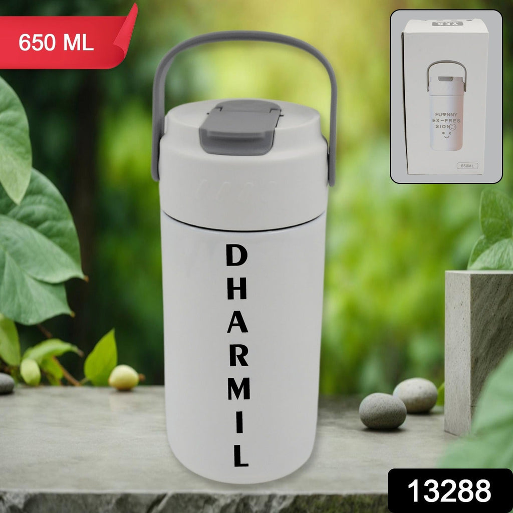 ALVENZA Customized Stainless Steel Insulated Mug – 650ml with Straw | CustomSpot