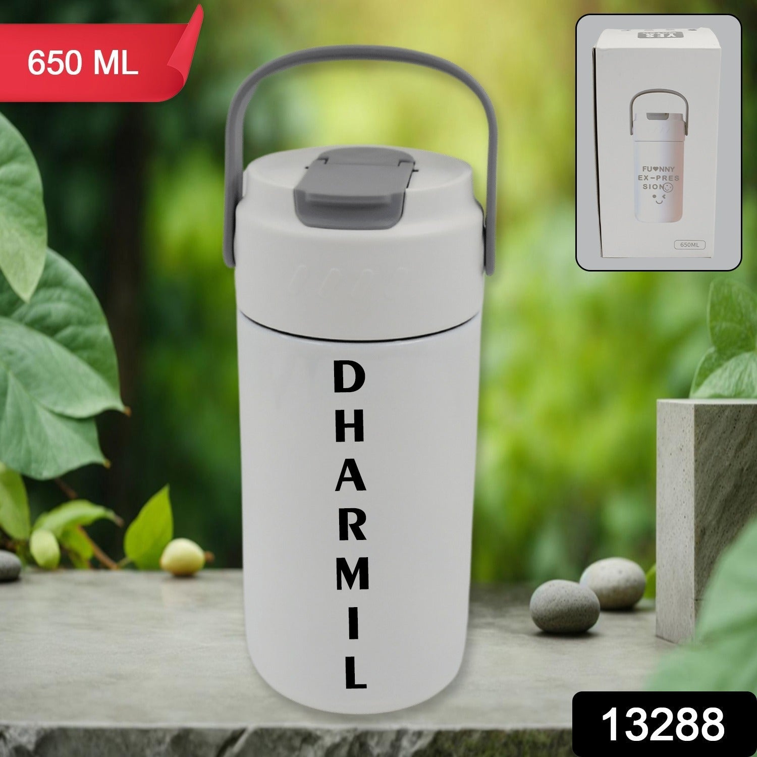 ALVENZA Customized Stainless Steel Insulated Mug – 650ml with Straw | CustomSpot