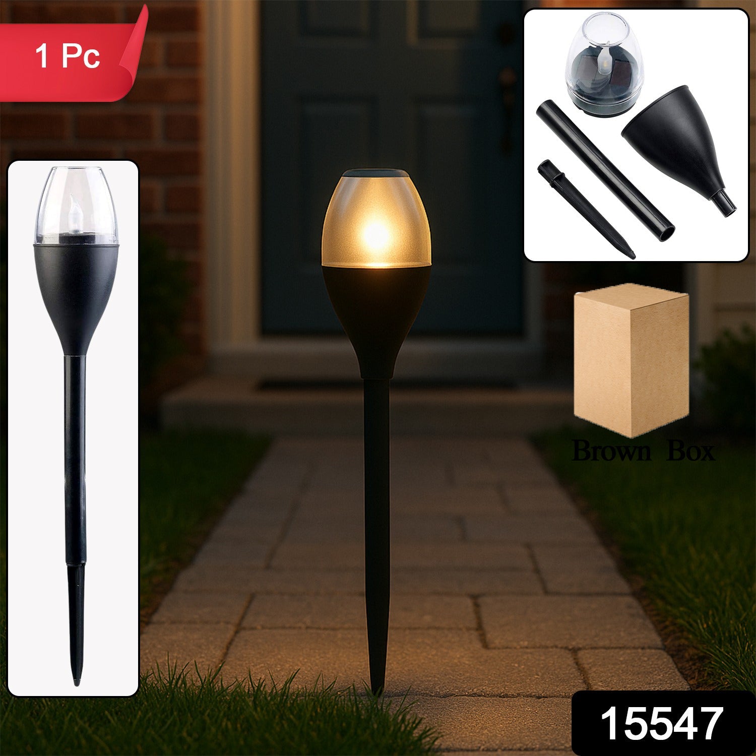 ALVENZA Solar-Powered Garden Pathway Light – Energy-Efficient LED
