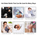 Doremon Hot Water Bag Soft Cover for Pain Relief | Velvet Wellness - Detail View 5
