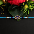 ALVENZA Evil Eye Rakhi – Crystal Beads & Stylish Traditional Design