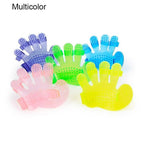 Pet Grooming Gloves Gentle & Effective Fur Removal and Massage - Detail View 6