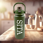 ALVENZA Personalized Stainless Steel Water Bottle 1500ml – Insulated Flask | CustomSpot
