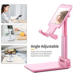 ALVENZA Adjustable Phone Stand – 3-Way Desk Mobile Holder with Mirror | Deskrova