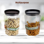 ALVENZA Air Tight Kitchen Storage Container – 1100ml Set of 6 | Velvet Wheels