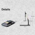 ALVENZA Foldable Phone Holder – Adjustable Desk Stand for Mobiles | PHOBIA