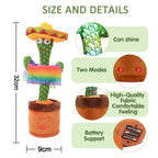 ALVENZA Dancing Cactus Toy – Talking & Singing Plush | Little Learners