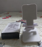 ALVENZA Foldable Mobile Stand – Adjustable Desktop Holder | PHOBIA