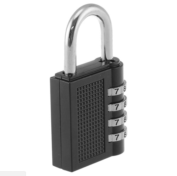 ALVENZA 4-Digit Combination Padlock – Secure Portable Lock | Indo Glow