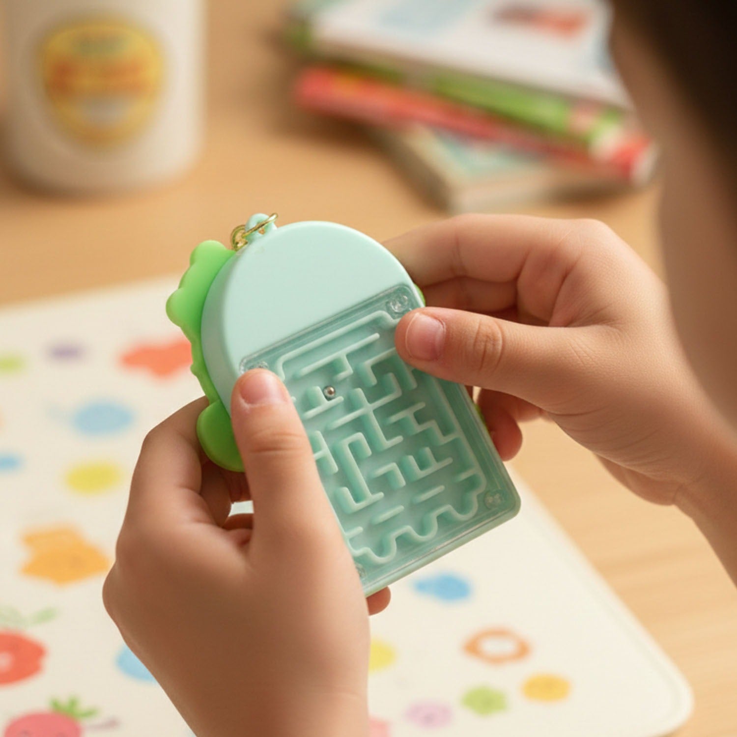 ALVENZA Frog Calculator Keychain – Portable Mini Digital Calculator with Bell
